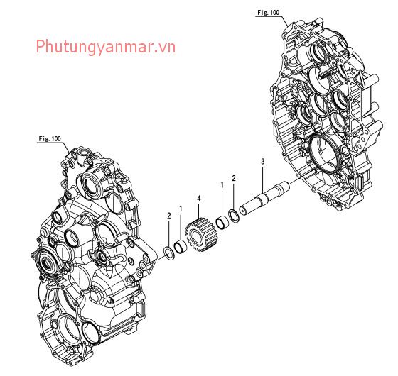 Trục truyền động quay số 5